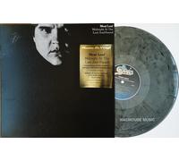 MEAT LOAF LP Midnight At The Lost and Found SILVER BLACK MARBLED VINYL Numbered