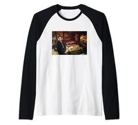 Meat Loaf Rocky Horror Picture Show Eddie by Michael Grecco Raglan Baseball Tee