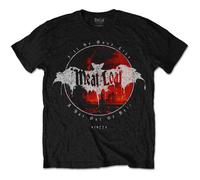 Rock Off Trade Unisex T-Shirt - Meat Loaf 'I'll Be Gone' Official Logo - Black XL