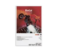 Meat Loat BAT OUT OF HELL Poster Decorative Painting Canvas Wall Posters And Art Picture Print Modern Family Bedroom Decor Posters 24x36inch(60x90cm)