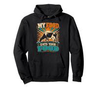 Meat Lovers My Food Eats Your Food Funny Anti Vegan Pullover Hoodie