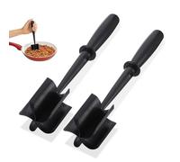 Meat Masher - ShiningUU 2pcs Manual Meat Chopper for Minced Beef/Chicken/Shredded Meat | Heat Resistant Masher Tool, Burger Mince Masher, Potato Masher for Ground Meat, Vegetables