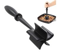 Meat Mince Masher Meat Chopper Ground Beef Masher and Mix Heat Resistant Non Stick Handle Nylon Multifunctional Chopper for Hamburger Meat, Beef