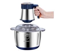 Meat Mincer - Large Capacity Small Kitchen Utensils,Automatic Food Processor Machine 5 Liters,for Home Kitchen Cooking Vegetables Fruits Nuts Meats Chicken