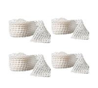 Meat Net Roll: 4 Pieces Food Polyester Fiber, Meat Packaging Nets, Poultry Ham Net and Smoked Meats | Beef Mesh Roll for Char siu, ja
