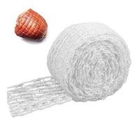Meat Netting Roll 5m Elastic Cooking Ham Twine Netting String Meat Beef Poultry Cooking Wrapping Net Mesh for Sausage Making 16 Holes