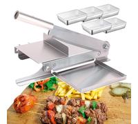 Meat Pie Cutter， Manual Bone Cutter & Meat Slicer | Saw Machine | Stainless Steel Blade | Ribs Chopper