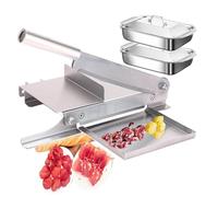 Meat Pie Cutter， Manual Meat Slicing Machine | Ribs Chopper with 13.8IN Knife Bone Saw