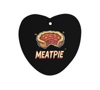 Meat Pie Hanging Car Air Fresheners 1Pcs Aromatherapy Tablets Automotive Fragrance Scented Card Decor Love form