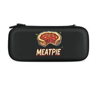 Meat Pie Portable Carrying Case for Switch Protective Travel Hard Shells Game Card Storage Pouch Bag