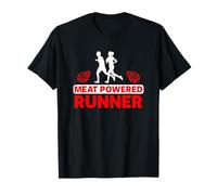 Meat Powered Runner Carnivore Meat Eater T-Shirt