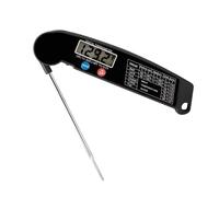 Meat Probe Thermometer, Digital Thermometer Cooking Food Thermometer Probe Digital with Folding Probe & Auto On/Off, Perfect for Kitchen Cooking, Meat, BBQ, Milk, Water