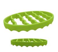 Meat Rack for Roasting Tins - Heat Resistant Cooling Rack | Silicone Baking Rack for Air Fryers | Practical Roasting Accessories for Fish, Non-Stick Trivet, Ovenproof Grill Stand