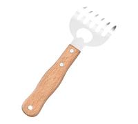 Meat Shredder Claw - Wooden Meat Shredding Claws | Temperature Resistant Stainless Steel Kitchen Utensils and Gadgets | Chicken Chopping Tool | Chopping Tool