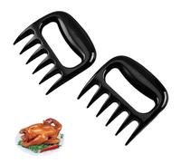 Meat Shredder Claws, Pulled Pork Meat Shredder Shredding Forks BBQ Claws,Not Easy to Corrode,High Temperature Resistance (ABS-Plastic)