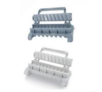 Meat Skewer Maker 2pcs Plastic Kebab Press for Barbecue Party - Easy Clean Grill Tool for Home Kitchen & Camping 29cm