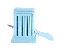 Meat Skewers Machine,Barbecue Fork, 49 Hole Barbecue Box, Outdoor Cooking Machine for Barbecue Meat And Vegetables,Blue
