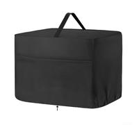 Meat Slicer Cover for ELITE OSTBA, Waterproof 210D Oxford Dust Guard with Side Pockets, Heavy Duty Protective Case 15x11x11 Inch, Black