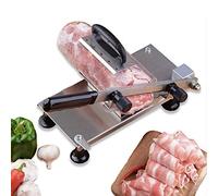 Meat Slicer for Home or Commercial use,Manual Frozen Meat Slicer Meat Cleaver, for Hot Pot Home Kitchen Commercial Beef Mutton Roll Cutting Hard Vegetables Slicers, 0.5-25mm