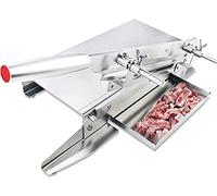 Meat Slicer for Home or Commercial use,Manual Meat Slicer Household Meat Slicer Machine Meat Bone Cutting Machine Commercial Stainless Steel