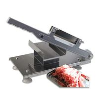 Meat Slicer for Home or Commercial use,Meat Cleaver Manual Frozen Meat Slicer, Adjustable Thickness Meat Cutter, Potato Hard Vegetable Beef and Lamb Roll Home Slicing Machine