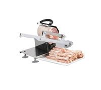 Meat Slicer, Manual Frozen Meat Cutter for Kitchen Use, Vegetable Slicing Machine for Beef, Mutton, Bacon, Cheese, Deli, and Hotpot