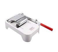 Meat Slicer, Manual Meat Slicer Machine for Home, Stainless Meat Cutter with 20cm Long Blade, for Beef Rolls/Mutton Rolls etc, Manual Frozen Meat Slicer with Spring, 30 × 17 × 43 cm