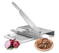 Meat Slicer, Manual Ribs Meat Chopper Bone Cutter, Home and Commercial for Fish Chicken Beef Frozen Meat Vegetables Deli Food Slicer