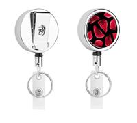 Meat Slices Funny Retractable Badge Clip Printed Holder