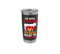 Meat Smoker BBQ Pitmaster Backyard Barbecue Stainless Steel Insulated Tumbler