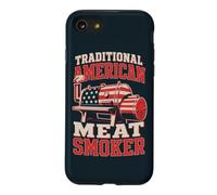 Meat Smoker BBQ Pitmaster Barbecue American Case for iPhone SE (2020) / 7/8