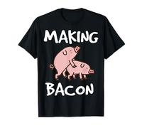 Meat Smoking Making Bacon Grilling Pork Bacon T-Shirt