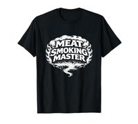 Meat Smoking Master Barbecue Pitmaster Mindset Statement T-Shirt