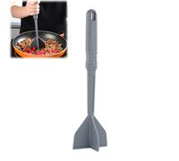 Meat Spatula Chopper, Minced Meat Chopper, Versatile High-Temp Heat-Resistant Hamburger Meat Chopper, Non-Stick Mince Meat Shredder for Ground Turkey/Beef Muddler (Gray)