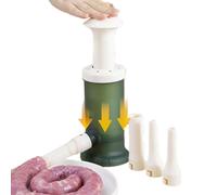 Meat Stuffer Vertical Manual - Press Detachable Homemade 10x10x24cm | Kitchen Sausage Filler Maker Stuffer Tool For Home Kitchen Restaurant Party Camping Grill BBQ Household