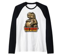 Meat Sweats Over Meteors Raglan Baseball Tee