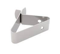 Meat Temperature Gauge Clip - 304 Stainless Steel BBQ Probe Holder, Reusable Temp Sensor Clip | Perfect for Kitchen, Grill, Oven Cooking, Food Heat Reading, Accurate Temperature Control