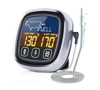 Meat Temperature Gauge - Digital Measuring Gadget | Waterproof Probe Sensor, Fast Read Display, Precision Thermometer, Cooking Tool | For Meat, Grill, Oven, Steak, Chicken, Kitchen Use