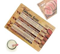 Meat Temperature Magnet | Wooden Temperature Guide Accessories for Meat - Magnetic Cooking Guide,for Restaurant Grilling Baking Barbeque Frying Outdoor Kitchen