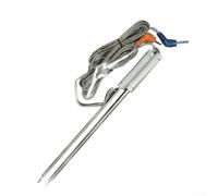 Meat Temperature Probe, 2-Pack Replacement Sensors Compatible with for THERMOPRO TP25 TP27 TP28 TP20 TP17 TP16 TP08S TP07 TP06S, High Heat Resistant up to 716F for Grilling(With clip)