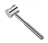 Meat Tenderiser Mallet & Hammer - 304 Stainless Steel Heavy Duty Dual-Sided Kitchen Mallet Ideal for Tenderizing Steak, Poultry & Chicken Cutlet, Sunday Roasts, Dishwasher Safe