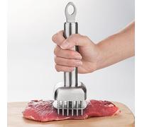 Meat Tenderiser Tool, 304 Stainless Steel Bulk Meat Needle, Portable Meat Needle Tenderizer, 24-pin Steel Meat Tenderizer