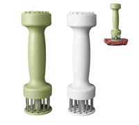 Meat Tenderizer, 2026 New Stainless Steel Steak Tenderizer Needle 20 Pin Steak BBQ Kitchen Cooking Tool, Meats Mallet Hammer, Meats Marinating Tool for Steaks, Beef and Chicken