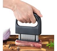Meat Tenderizer, Meat Tenderizer Tool with 48 Stainless Steel Ultra Sharp Needle Blades Kitchen Cooking Gadgets for Tenderizing Beef, Turkey, Fish, BBQ, Pork, Fish