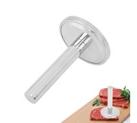 Meat Tenderizer, Stainless Steel Meat Hammer Heavy Duty Kitchen Meat Mallet Meat Pounder Tenderizer Round Chicken Flattener Tool for Beef Nut