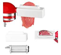 Meat Tenderizer, Steaker Meat Tenderizer Meat Tenderizer Attachments for Household Stand Mixer Meat Tenderizer White