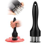 meat tenderizer;tenderizer tool;meat press;meat tenderizer tool;meat hammer;meat pounder;meat mallet;meat maker;tenderizing steak beef;meat tenderizer hammer;meat tenderizer mallet (black)