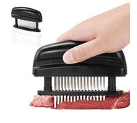 Meat Tenderizer Tool, Kitchen Gadgets Non-Slip Stainless Steel Tenderizer Needle Tenderizer Kitchen Tools for Turkey Lamb Pork Veal Fish Poultry Home Apartment Restauran