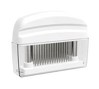 Meat Tenderizer Tool, Spring-Loaded Professional Tenderizing Tool with 48 Stainless Steel Needle Blades for Steak, Beef, Pork, Chicken, BBQ (2 Packs)