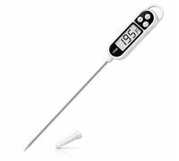 Meat Thermometer - Kitchen Food Temperature Probe for Cooking, BBQ - Digital Instant Read, High Accuracy - Ideal for Grill, Milk, Jam - Battery Included